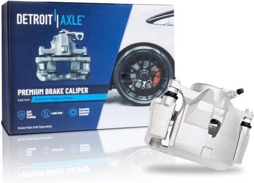 Vista 3 de Detroit Axle - Kit de freno delantero para Toyota RAV4 Prius V Lexus HS250h Scion xB Rotores de disco de 10.83 pulgadas Reemplazo de la pinza
