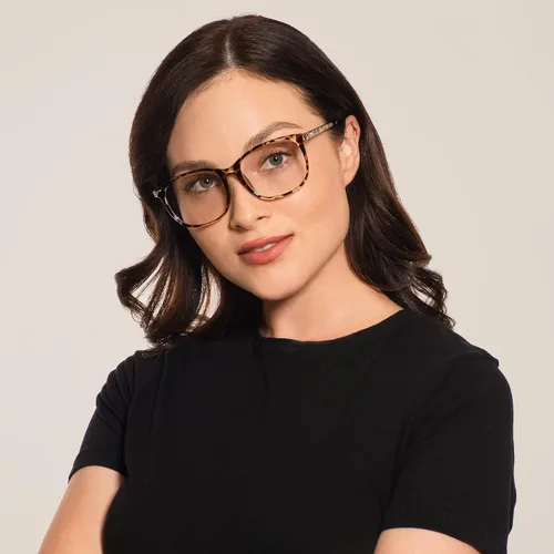 Vista 3 de Cyxus Blue Light Blocking Glasses Women, Square Oversize Frame 8121 01-turquesa-cyspus239