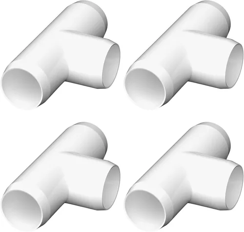 Vista 17 de Accesorios de PVC de 1 pulgada (paquete de 10) de 3 vías (paquete de 10) para muebles, conector de codo de 1 pulgada, resistente para muebles