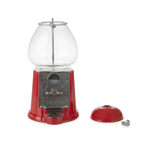 Vista 7 de Balvi Gumball Machine American Dream Red - Banco de monedas y dispensador para caramelos, chicles, chocolates, nueces