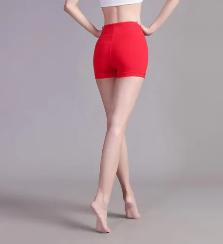 Vista 5 de Swdarz Pantalones cortos de gimnasia para niñas, para voleibol, animación, ballet, elastano
