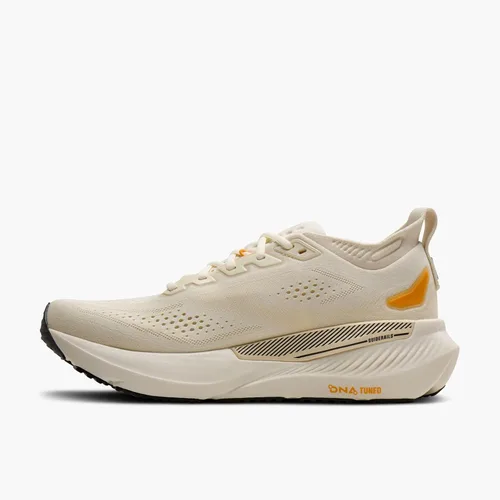 Vista 6 de Brooks Men’s Glycerin GTS 23 Running Shoe Arctic Wolf Angora Naranja