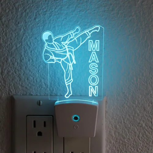 Vista 16 de Luz nocturna personalizada ATV para la habitación de los niños, decoración personalizada para el dormitorio de los niños, luz para niños