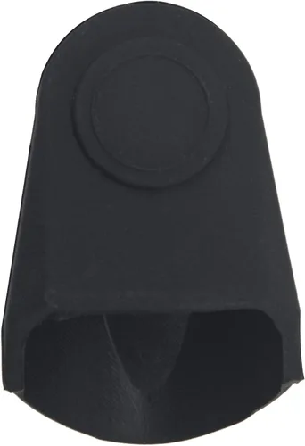 Vista 2 de Protector de boquilla de goma - 2 tapas duraderas para saxofón y clarinete (negro)