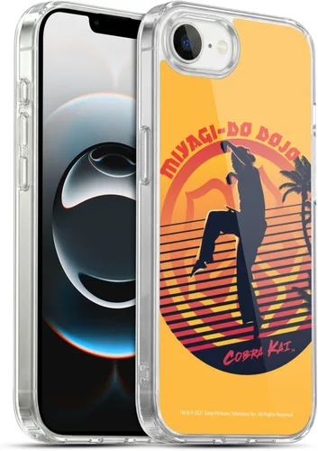 Vista 28 de Head Case Designs Funda de gel suave con licencia oficial de Cobra Kai Eagle Fang Logo Key Art compatible con Apple iPhone 7 Plus/iPhone 8 Plus