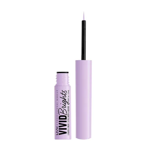 Vista 7 de NYX PROFESSIONAL MAKEUP Vivid Brights Delineador Líquido, Delineador de Ojos Resistente a las Manchas con Punta Precisa - Rosa Lila 07 Lila Link