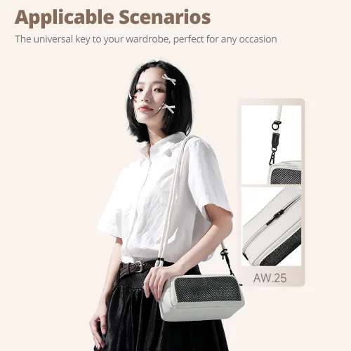 Vista 8 de AMBITFUL Neo One N1 - Bolsa de acción para cámara de acción, bolsa cruzada impermeable compatible con DJI Osmo Pocket 3, Xtra Muse, Insta360 Ace Pro