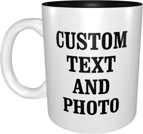 Vista 18 de Tazas de café con foto personalizada, taza de café personalizada con imagen, tazas personalizadas, regalos para hombres y mujeres