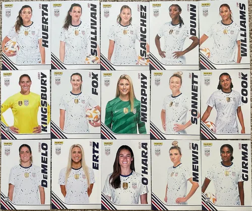 Vista 2 de 2023 Panini Instant USWNT USA Soccer Women’s National Team Set - 36 Tarjetas Totales incluyendo Alex Morgan, Sophia Smith, Rose Lavelle, Megan