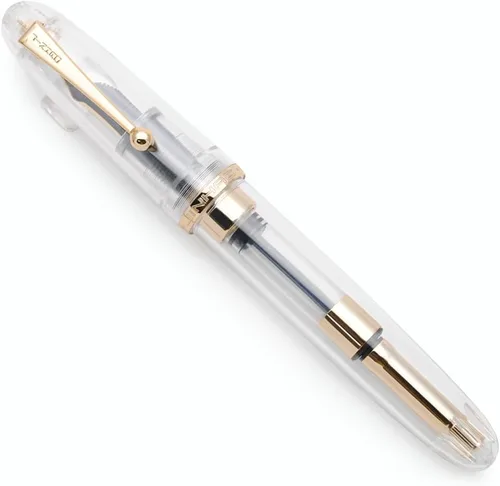 Vista 12 de Pluma estilográfica Jinhao 9019 serie Dadao con convertidor de tinta de alta capacidad (negro, punta media de 0.7mm)