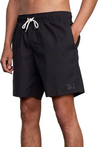 Vista 2 de RVCA Bañador estándar de 4 vías con cintura elástica elástica de 17 pulgadas para hombre