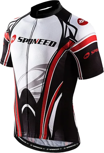 Vista 2 de sponeed Pantalones cortos de los hombres Bib y Jersey Ciclismo Kits Set Road Bike Outdoor Riding Sportswear