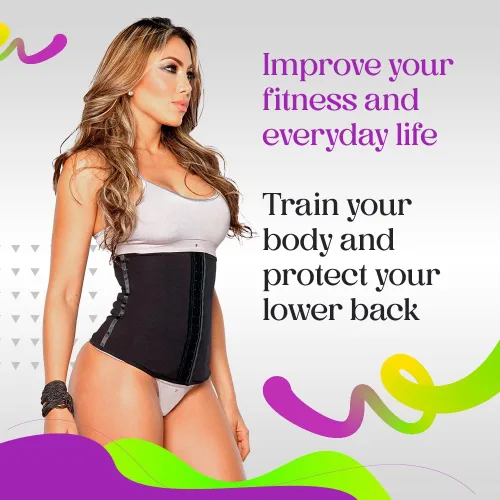 Vista 4 de Vanna Belt V-Belt 2.0 Entrenador de cintura para mujer con torso largo, sin costuras, escultura corporal, cierre de gancho y ojo, 13-14 pulgadas