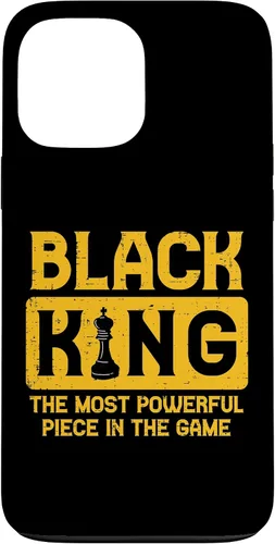 Vista 24 de Black King Chess Black Pride History BHM African Men Gift Case for iPhone 17
