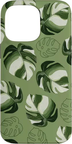 Vista 21 de Monstera Deliciosa Leaves Plant Leaf Botanical Nature Case for iPhone 16