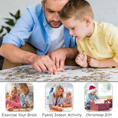 Vista 5 de Rompecabezas de 500 piezas para adultos, rompecabezas de The Girls Stay Golden School Supplies Challenge Puzzle intelectual educativo juguete