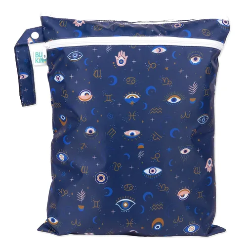 Vista 45 de Bumkins Bolsa Húmeda Colgante Impermeable Grande para Bebé, Lavandería, Ropa Sucia, Viajes, Traje de Baño, Pañales de Tela, Piscina, Toallas