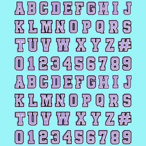 Vista 5 de 74 Pack Letter Decoration Charms 0-9# Number, Alphabet ABC-Z Characters, Sports Home Decoration DIY for Boy Girl Teens Men Women and Adults