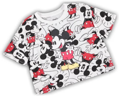 Vista 6 de Disney Camisa de Mickey Mouse para mujer, ropa de Mickey Mouse, con estampado de Mickey Mouse