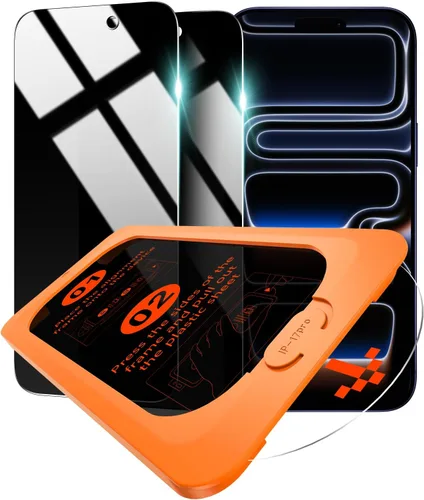 Vista 9 de OMOTON Paquete de 3 protectores de pantalla diseñados para iPhone 11 y iPhone XR (6.1 pulgadas), protección de vidrio templado mejorada, compatible