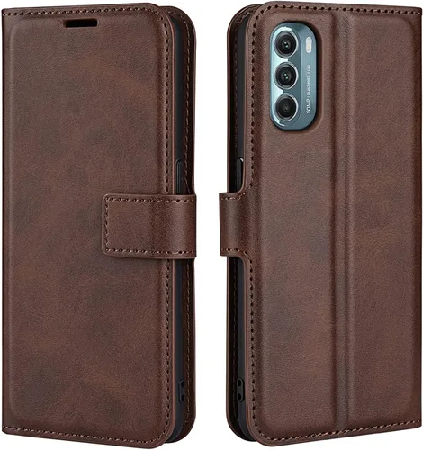 Vista 11 de Funda con tapa para Motorola Moto G Stylus 5G 2022 Funda protectora magnética de piel sintética para Moto G Stylus Folio Book Cover con soporte Negro