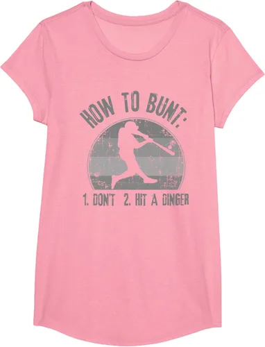 Vista 79 de Cómo Bunt Don't Hit A Dinger - Camiseta divertida de béisbol y sóftbol, Negro, S