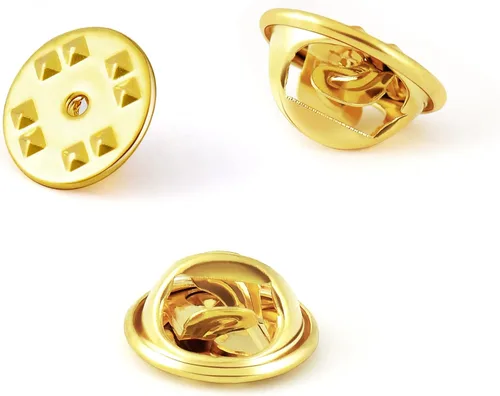 Vista 9 de Lapel Pin Backs, Safety Backs for Brooch Tie Hat Badge Insignia