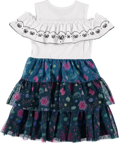 Vista 2 de Disney Disfraz de Encanto Mirabel e Isabela para niñas, tallas XS-XL
