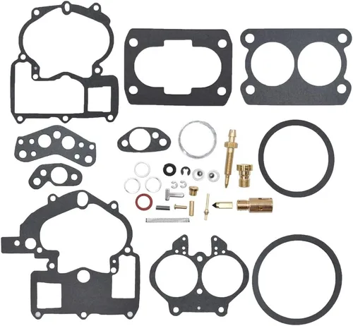 Vista 2 de 3302-804844002 Kit de reconstrucción de carburador para Marine 3.0L 4.3L 5.0L 5.7L Mercarb 2 BBL 1389-9562A1 1389-9563A1 1389-9564A1 1389-9670A2