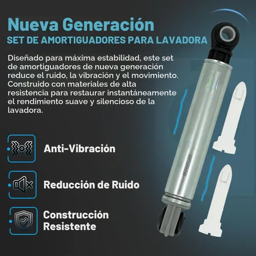Vista 2 de 383EER3001E Reemplazo de amortiguador de arandela para arandelas LG - Paquete de 3