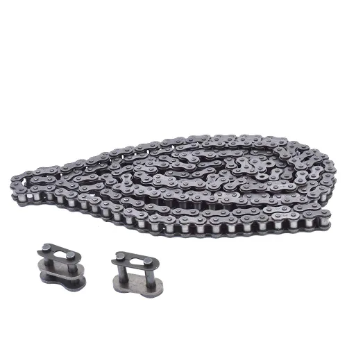 Vista 9 de Cadena de rodillos n.º 35 de 10 pies con 2 eslabones de conexión para Go Kart Mini Bike