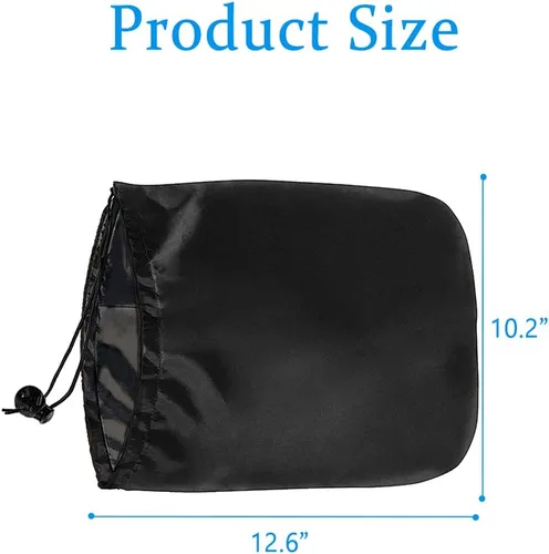 Vista 2 de ASUBHA 2 piezas de cubiertas para espejos laterales, protector de espejo de coche, cubierta impermeable para espejo retrovisor que protege contra