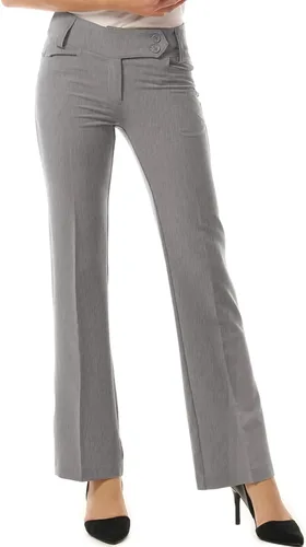 Vista 49 de Design by Olivia Pantalones de oficina de corte holgado para mujer