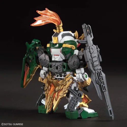 Vista 4 de Bandai Hobby SD Sangoku Soketsuden - #13 Huang Zhong Gundam Dynames SD Model Kit