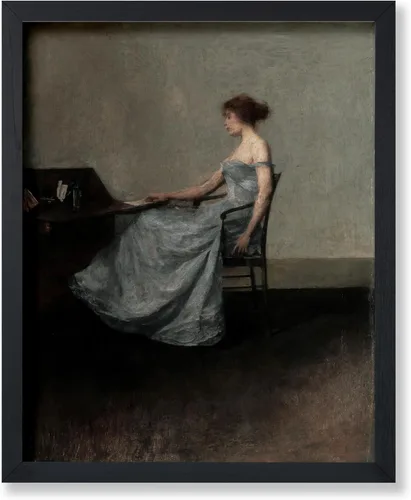 Vista 72 de Poster Master Póster de pintura vintage de The Keynote - Impresión retro de mujer a pie - Arte impresionista - Regalo para hombres y mujeres