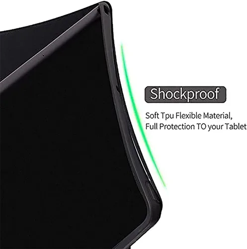 Vista 2 de Funda protectora para Samsung Galaxy Tab A de 8.0 pulgadas 2017, piel sintética a prueba de golpes, funda protectora para Samsung Tab A 8.0 pulgadas