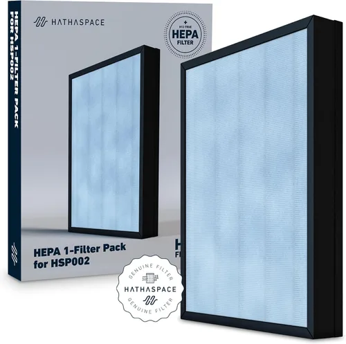 Vista 8 de HATHASPACE HSP001 - Filtro de repuesto HEPA verdadero, filtro purificador de aire de 4 etapas con carbón activado, prefiltro y catalizador frío