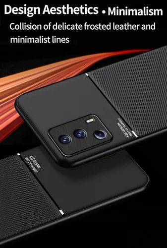 Vista 6 de Caso De Negocios Diseñado Para Xiaomi Civi 2 Caso Hombres A Prueba De Golpes Antiarañazos Antiarañazos Cubierta Protectora De Silicona Para Xiaomi