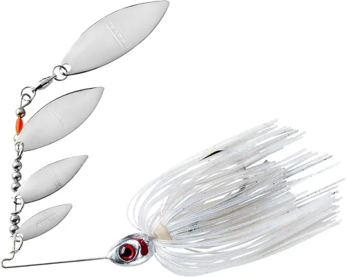 Vista 9 de Booyah Señuelo de pesca Shad Blade-Bait, Pearl Shiner, Mini Shad (3/16 oz)