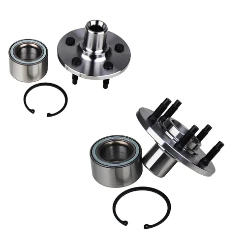 Vista 62 de 512150 2PCS Cojinete de rueda trasera y conjunto de cubo