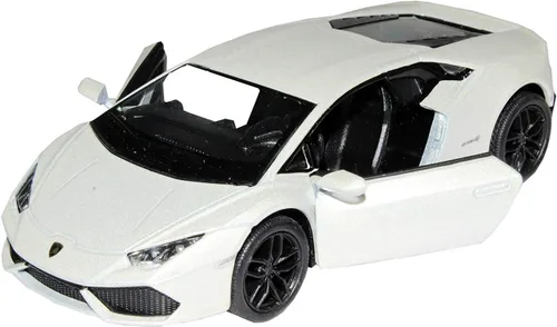 Vista 3 de KiNSMART Lamborghini Aventador LP700-4 1:38 escala de 5 pulgadas, modelo de metal fundido a presión Super Car Toy (4 unidades)