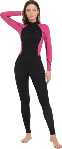 Vista 7 de Dark Lightning Trajes de neopreno para hombres y mujeres, traje de neopreno para hombres/mujeres para aguas frías, traje de neopreno de 3/2 mm