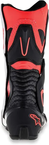 Vista 5 de Botas Alpinestars SMX-6 v2 de moto, para hombre, 3.5, NegroRojoBlanco