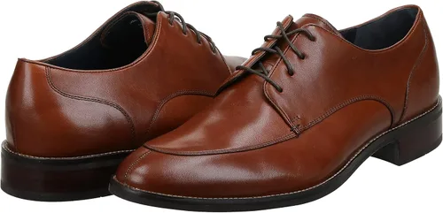 Vista 7 de Cole Haan Lenox Hill Oxford con punta dividida para hombre, Negro