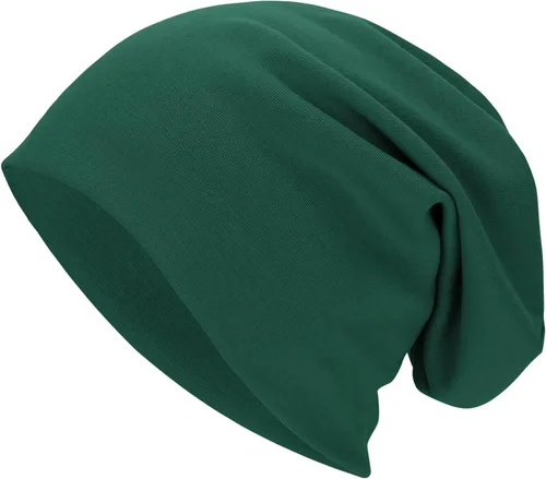 Vista 11 de Century Star Gorro Beanie de Algodón Holgado Elástico Hip-Hop Cálido Gorros de Calavera Unisex Amplio Ligero para Mujeres rojo (01 Red)