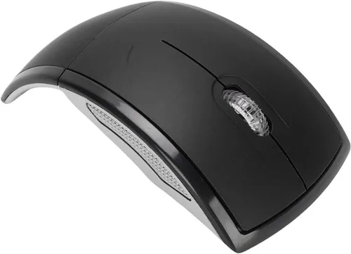 Vista 13 de XUMIUZIY Ratón inalámbrico plegable, mouse ergonómico portátil de 2.4 G con apagado magnético, para computadora portátil (morado)