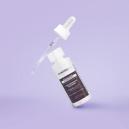 Vista 6 de Shapiro MD Hair Growth Experts Minoxidil Solución tópica al 2% para mujeres, el suero promueve el recrecimiento del cabello al reactivar