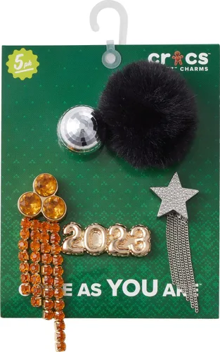 Vista 3 de Crocs Jibbitz - Paquete de 5 dijes para zapatos navideños Jibbitz para Crocs