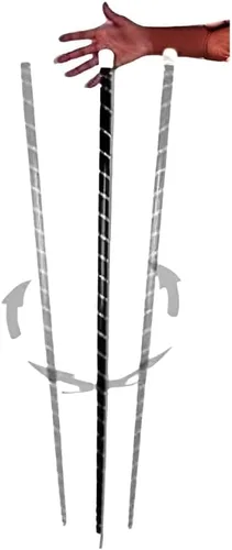 Vista 3 de MilesMagic Magician's Dancing in Air Wand Floating 34'' Balanced Cane Levitation Magic Trick