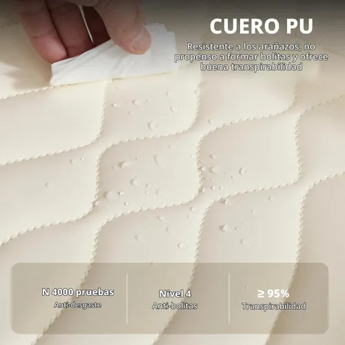 Vista 7 de Juego de 2 taburetes de bar modernos, taburetes de bar de cocina giratorios ajustables con respaldo, asientos acolchados de piel sintética, sillas